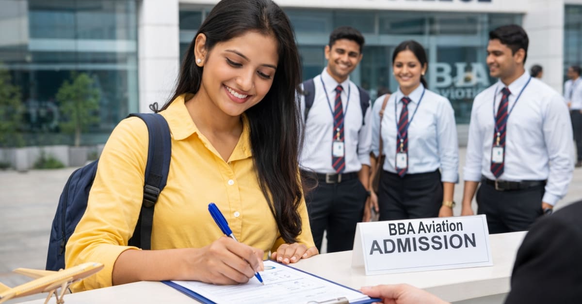 Admission Process for BBA Aviation